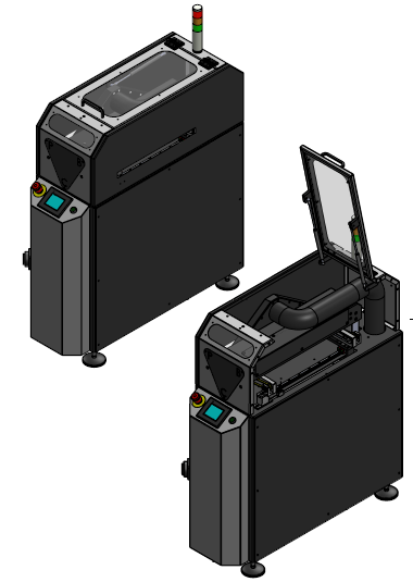 Ionized Air Knife Cleaner